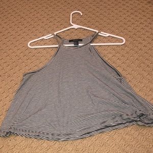 forever 21 striped halter top
